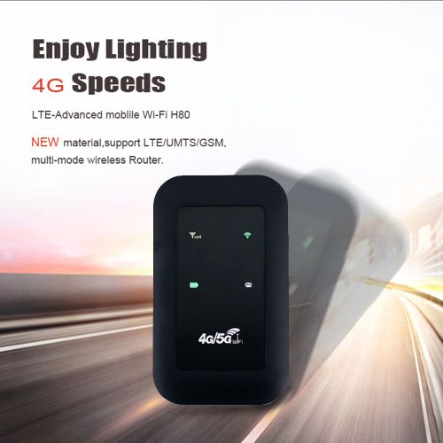 Répéteur WiFi de poche sans fil 4G LTE, amplificateur de Signal, point d'accès Mobile, Modem Mifi, emplacement pour carte SIM