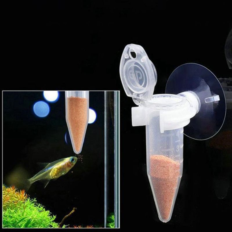 Entonnoir Automatique Conique Pour Aquarium, Avec Ventouse, Pour Poisson, Ver