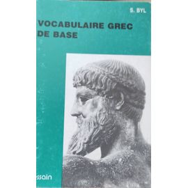 Vocabulaire Grec De Base, Simon Byl