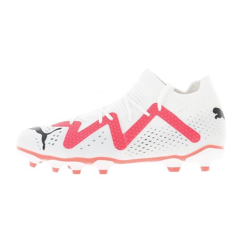 Chaussures Football Lamelles Puma Future Match Fg/ag Jr Blanc