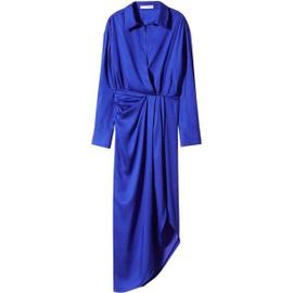 Robe bleu roi mango hot sale