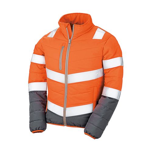 Veste Matelassée - Doudoune Sécurité Femme R325f - Orange Fluo