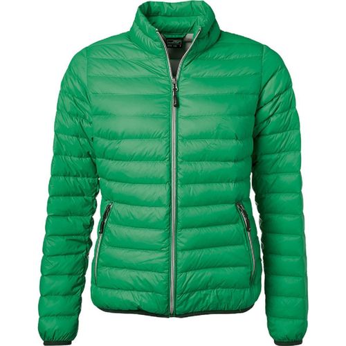 Veste Doudoune Matelassée Duvet - Jn1139 - Vert - Femme
