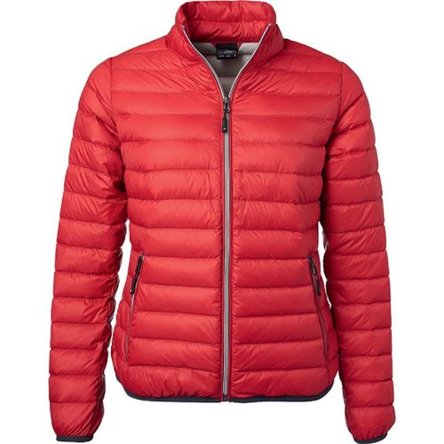 Veste Doudoune Matelassée Duvet - Jn1139 - Rouge - Femme