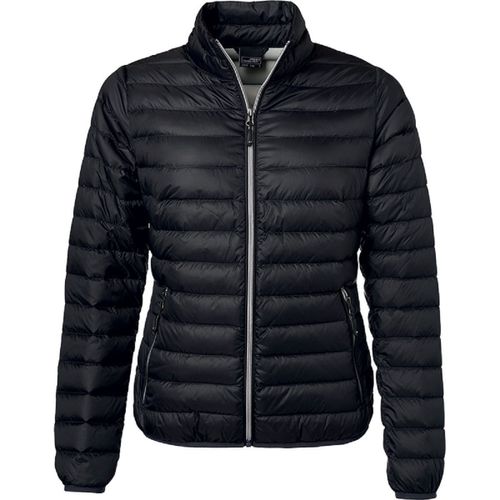 Veste Doudoune Matelassée Duvet - Jn1139 - Noir - Femme