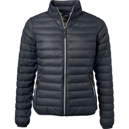 Veste Doudoune Matelassée Duvet - Jn1139 - Gris Graphite - Femme