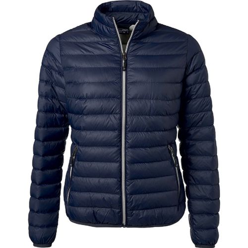 Veste Doudoune Matelassée Duvet - Jn1139 - Bleu Marine - Femme