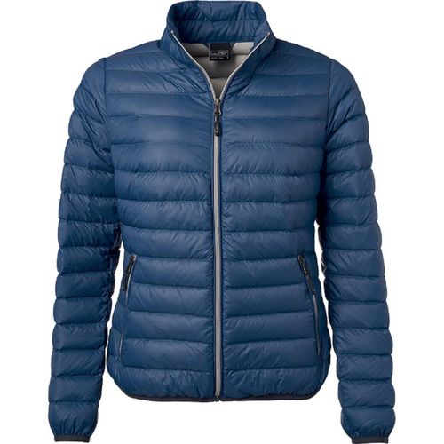 Veste Doudoune Matelassée Duvet - Jn1139 - Bleu Indigo - Femme