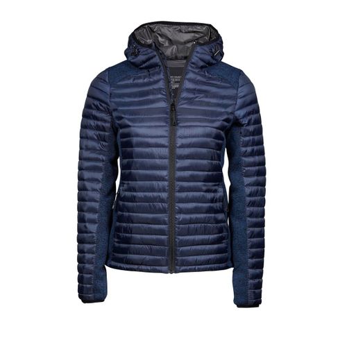 Doudoune À Capuche Anorak Femme - 9611 - Bleu Marine