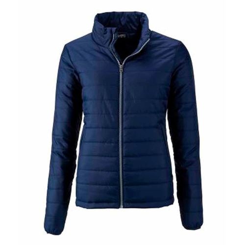 Veste Doudoune Légére Femme Jn1119 - Bleu Marine