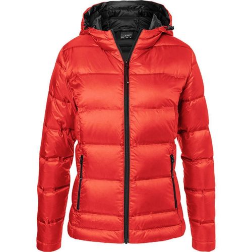 Doudoune Femme À Capuche - Jn1151 - Orange