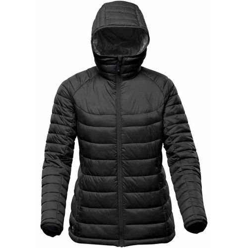 Doudoune À Capuche Femme - Afp-2w Noir - Qualité Premium