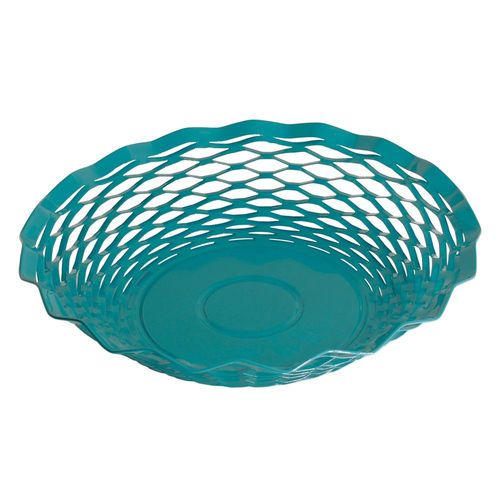 Corbeille À Pain Bleu Canard 24.5 Cm