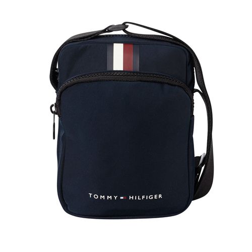 Tommy Hilfiger Mini sac à rayures Skyline, Bleu