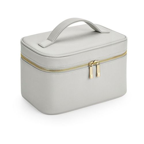 Vanity en similicuir - BG763 - gris clair
