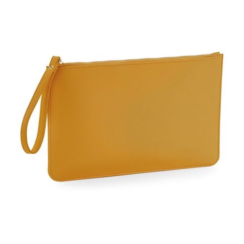 Pochette en similicuir - BG750 - jaune moutarde