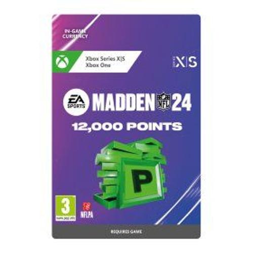 Madden Nfl 24 - 12000 Madden Points (Extension/Dlc) - Jeu En Téléchargement