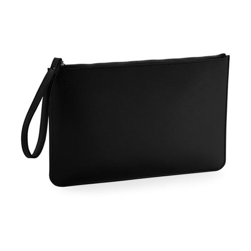 Pochette en similicuir - BG750 - noir et noir