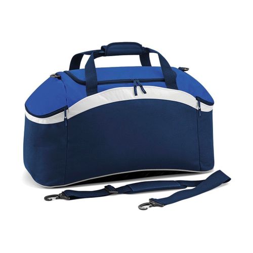 Sac de sport - BG572 - bleu marine - bleu roi et blanc