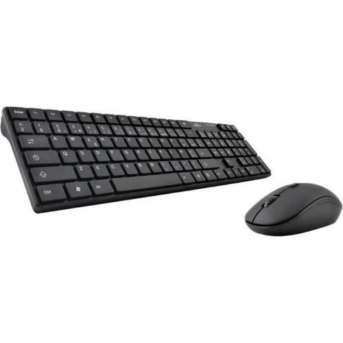 BLUESTORK RGB Pack Clavier Souris sans fil Rechargeable AZERTY