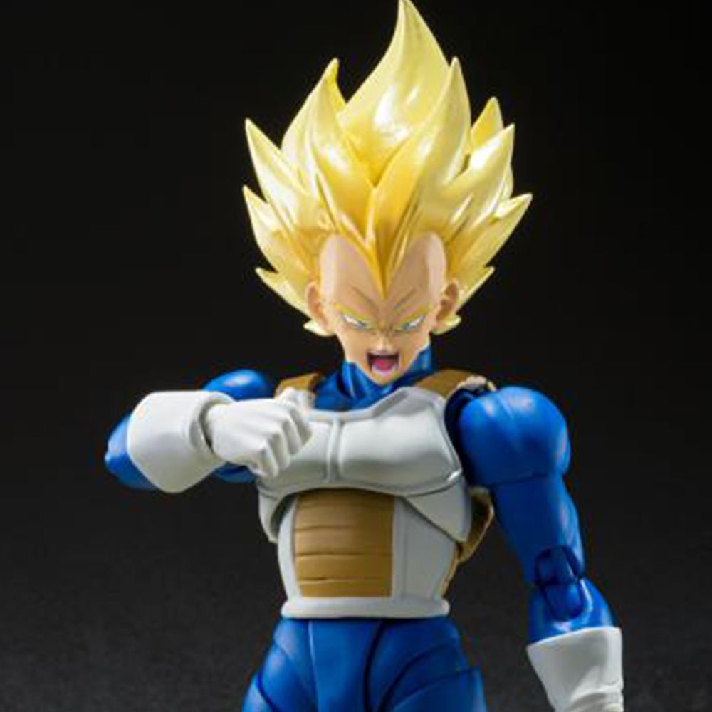 BANDAI TAMASHII NATIONS Dragon Ball Z - Super Sayan Vegeta - Figurine S.H.  Figuarts 14cm : : Jeux et Jouets