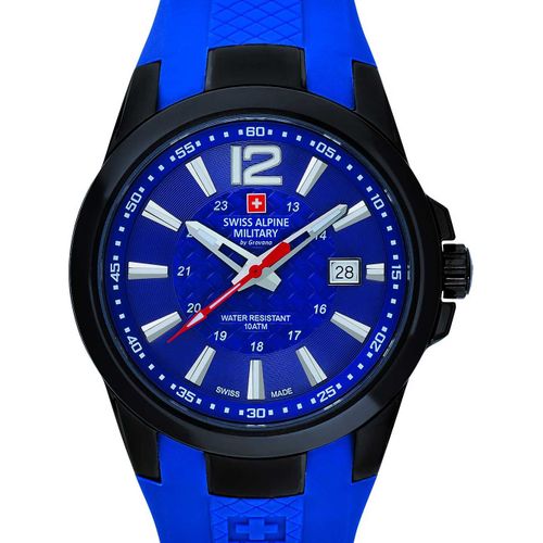 Mens Watch Swiss Alpine Military 7058.1875, Quartz, 43mm, 10atm
