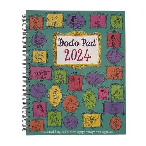 The Dodo Pad Original Desk Diary 2024 - Week To View, Calendar Year Diary: A Diary-Organiser-Planner Book With Space For Up To 5 People/Appointments/Activities. Uk Made, Sustainable, Plastic Free