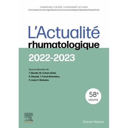L'actualité Rhumatologique 2022-2023