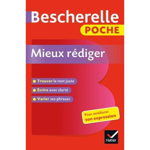 Bescherelle Poche Mieux Rédiger