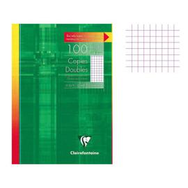 Acheter Cora Copies doubles A4 21x29,7 cm petits carreaux, 200 pages