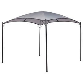 Tonnelle De Jardin 305 X 305 Cm Gris Vomero