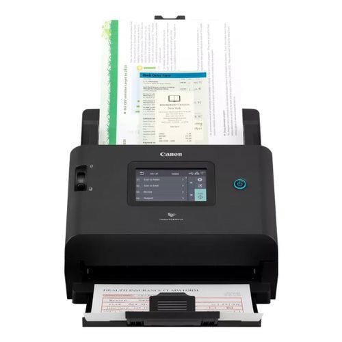 Canon imageFORMULA DR-S350NW - Scanner de documents - Capteur d'images de contact (CIS) - Recto-verso - largeur de balayage maximale : 8.5" - 600 dpi x 600 dpi - jusqu'à 50 ppm (mono) / jusqu'à...