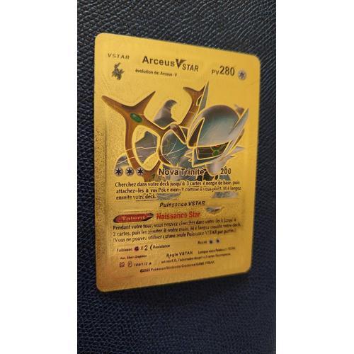Carte Pokémon Arceus Vstar Pv280 184/172 Gold