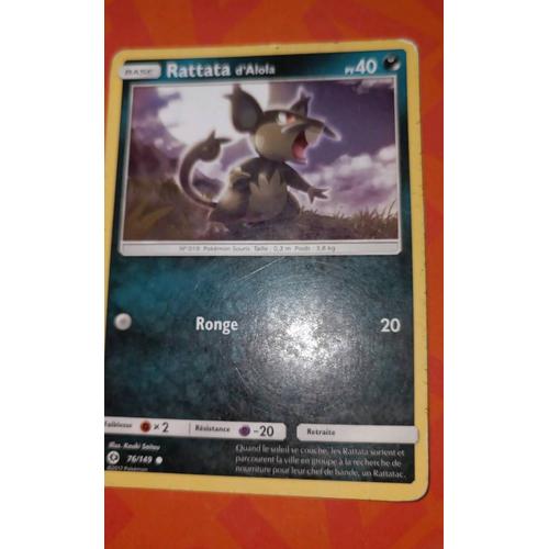 Pokémon Rattata D'aloha 76/149