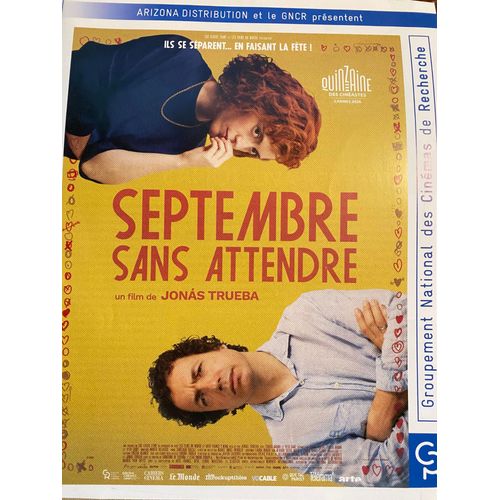 Dossier De Presse "Septembre Sans Attendre" De Jonas Trueba (2024)