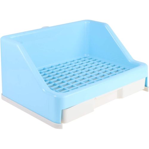 Litière Lapin Toilette Boîte Lapin Pot Formateur Angle Litter Literie Boîte Hamster Pot Boîte Avec Tiroir Pour Lapin Lapin Chinchilla Rat Hamster