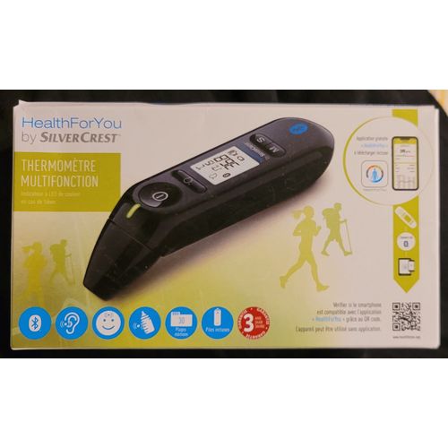 Thermomètre Multifonction Silvercrest Personal Care Fonction Bluetooth Avec App