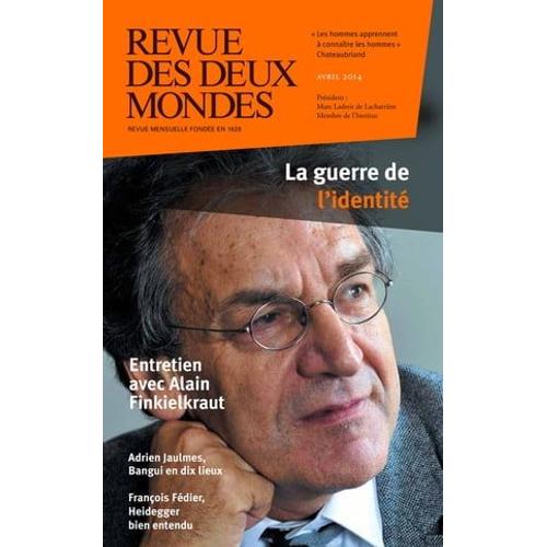 Revue Des Deux Mondes Avril 2014