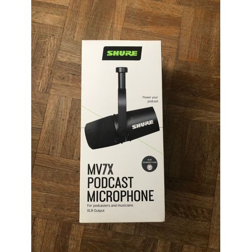 Microphone Podcast SHURE MV7X (XLR Output)