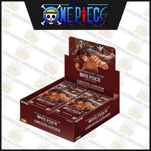 One Piece - Display Paramount War Op-02 🇬🇧 (Bandai)