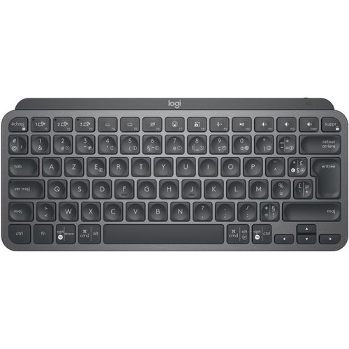 Logitech MX Keys Mini - Clavier rétroéclairé Bluetooth AZERTY Français - gris graphite