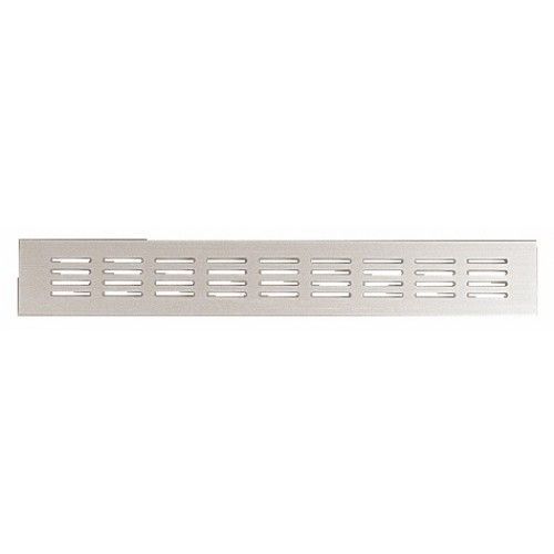 Grille d'aération aluminium 80x300 mm - laqué brun RENSON