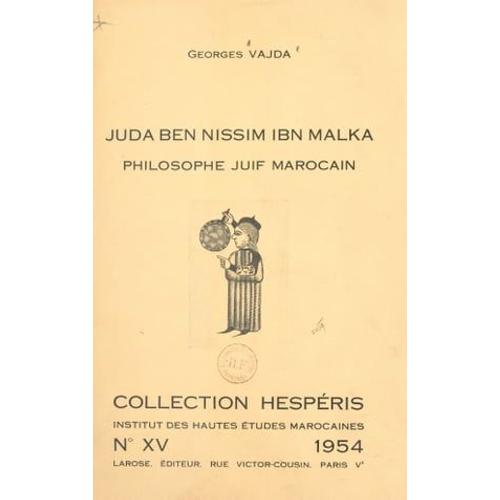 Juda Ben Nissim Ibn Malka, Philosophe Juif Marocain