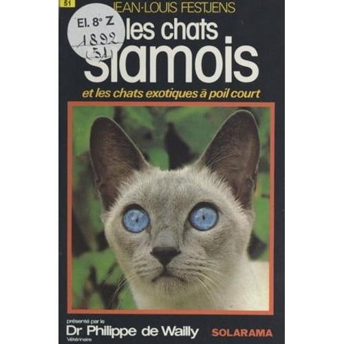 Les Chats Siamois Et Les Chats Exotiques À Poil Court