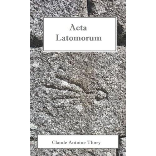 Acta Latomorum