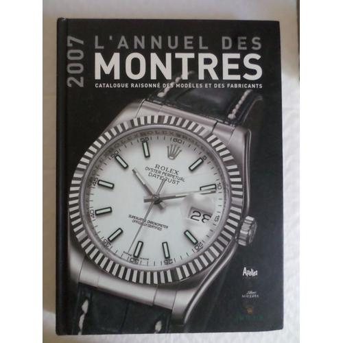 Annuel des montres hot sale