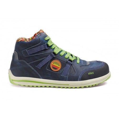 Chaussures Hautes De Sécurité Raving Ranking S3 Src Esd Bleu Marine Dike