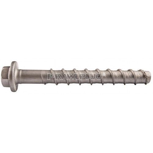 Vis béton tête hexagonale acier zingué lamellaire R-HLX - 14,9x130mm B50 RAWL