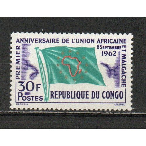 Timbre-Poste Du Congo