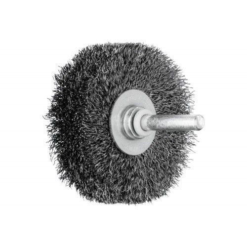Brosse plate non torsadée sur tige en acier ST - par 10 - 60x15 PFERD
